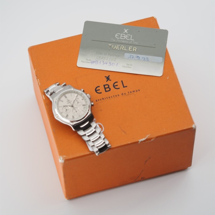 Ebel - 1911 El Primero Chronograph Circa 1993 Cal. 134 Full Set Réf. 9134901