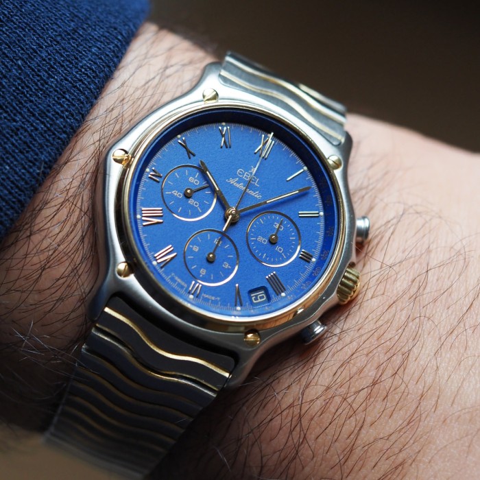 Ebel - 1911 Chronographe El Primero Full Set Circa 1990 Réf. 1134901