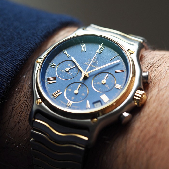 Ebel - 1911 Chronographe El Primero Full Set Circa 1990 Réf. 1134901