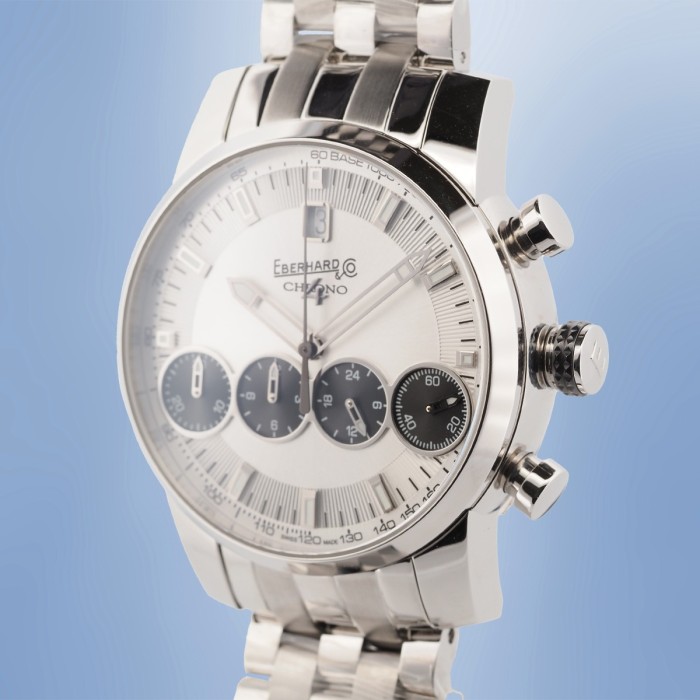Eberhard - Chrono 4 "21-42" Automatic Chronograph 4 Counters Circa 2025 Full Set Réf. 31073.12 CA99