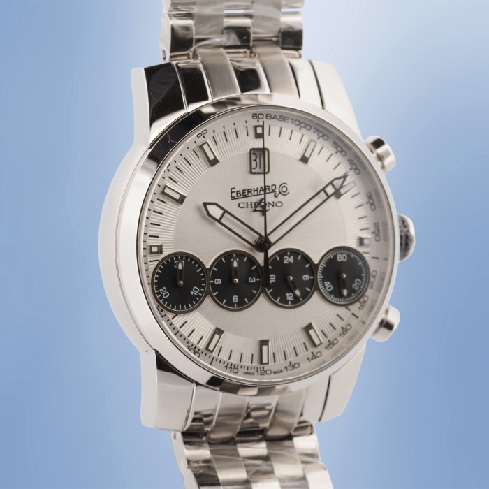 Eberhard - Chrono 4 "21-42" Automatic Chronograph 4 Counters Circa 2025 Full Set Réf. 31073.12 CA99