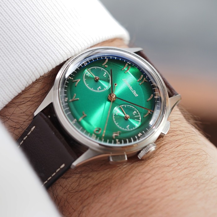 Excelsior Park - x Perpétuel 52nd UAE National Day Limited Edition Green Chronograph Circa 2023 Full Set Réf. 52nd UAE