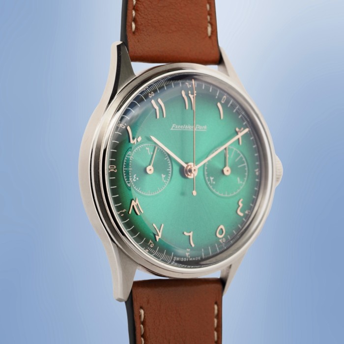 Excelsior Park - x Perpétuel 52nd UAE National Day Limited Edition Green Chronograph Circa 2023 Full Set Réf. 52nd UAE