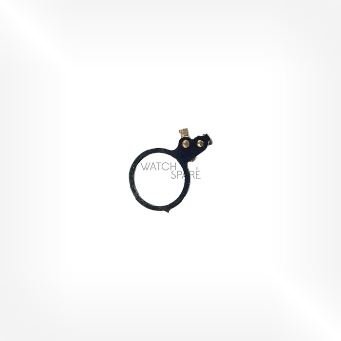 FHF Cal. 69-21 - Raquette avec porte-piton mobile, dessous, pour spiral plat 307-2