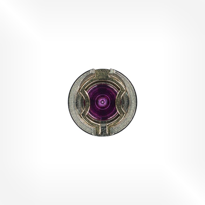 FHF Cal. 69N ST - Amortisseur empierré, à chasser, cylindrique, de balancier dessous 3003