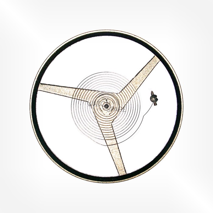 FHF Cal. 969 - Balancier avec spiral plat 721
