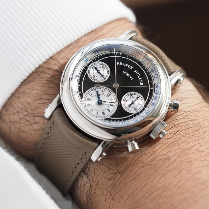 Franck Muller - 30th Anniversary Tribute Double Sided Rattrapante Chronograph For Grail Watch Full Set Circa 2023 Réf. 7000 CC RCDF