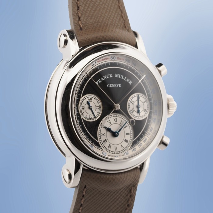 Franck Muller - 30th Anniversary Tribute Double Sided Rattrapante Chronograph For Grail Watch Full Set Circa 2023 Réf. 7000 CC RCDF