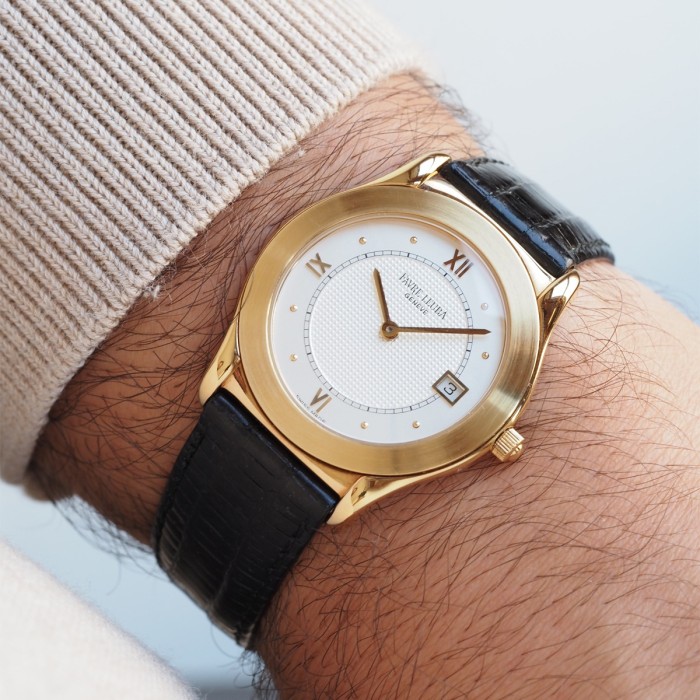 Favre Leuba - Classic Vintage Plaqué Or Circa 1980 Réf. 10129-11
