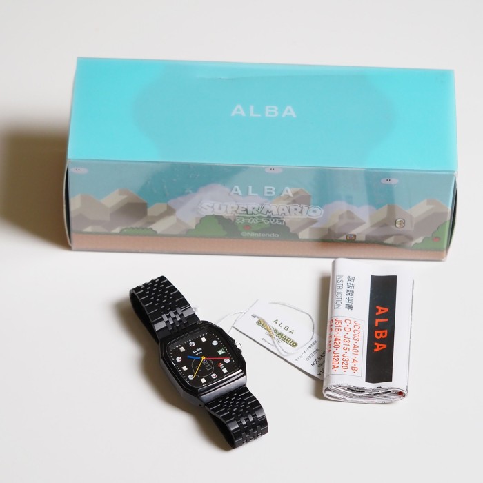 Seiko Alba - Super Mario Watch Full Set Réf. ACCK426