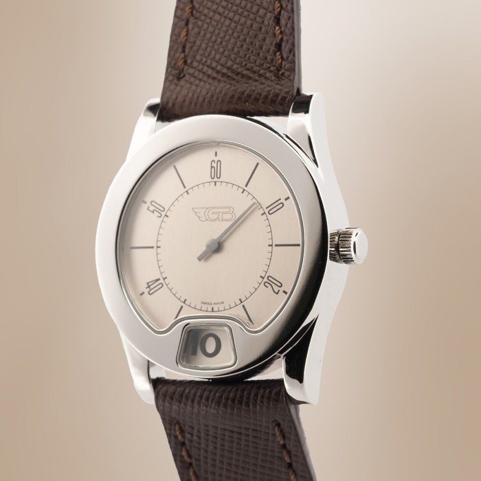 Bulgari - Gianni Bulgari Enigma Jump Hour Quartz Circa 1999 Réf. 114162S