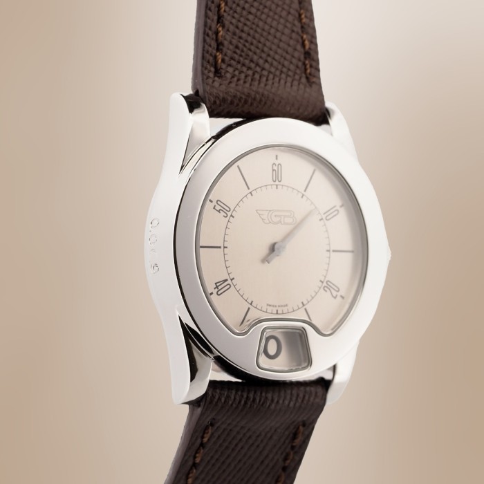 Bulgari - Gianni Bulgari Enigma Jump Hour Quartz Circa 1999 Réf. 114162S
