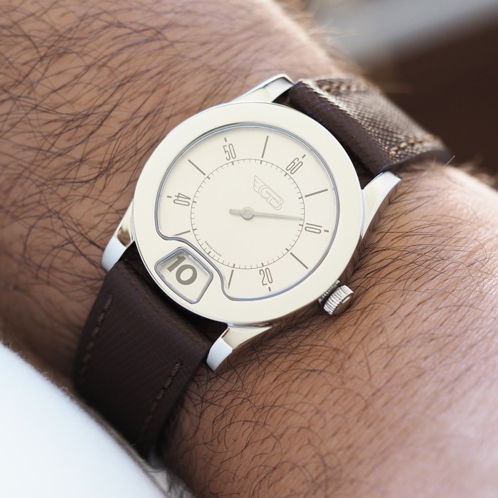 Bulgari - Gianni Bulgari Enigma Jump Hour Quartz Circa 1999 Réf. 114162S