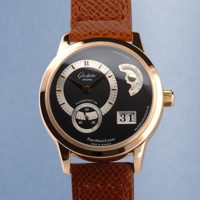Glashütte Original - PanoMaticLunar Or rouge 18cts Full Set