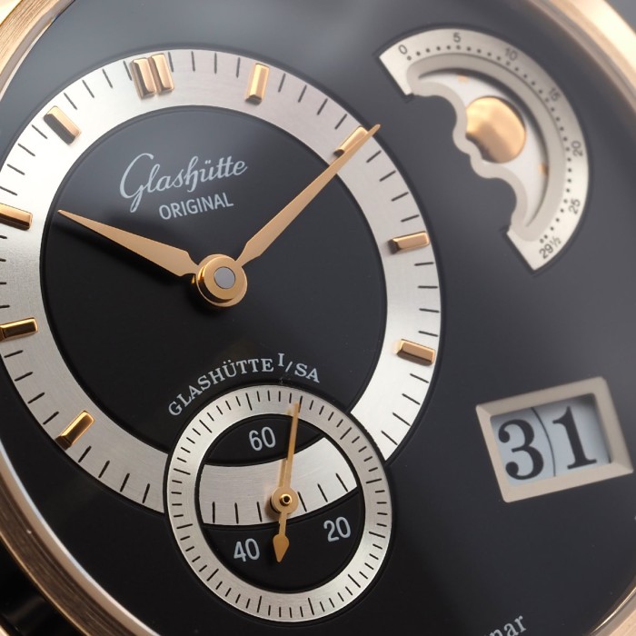 Glashütte Original - PanoMaticLunar Or rouge 18cts Full Set