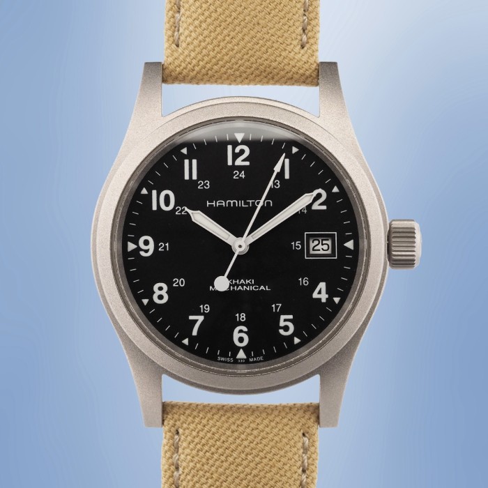 Hamilton - Khaki Field Officer Mechanical Full Set Réf. H694190