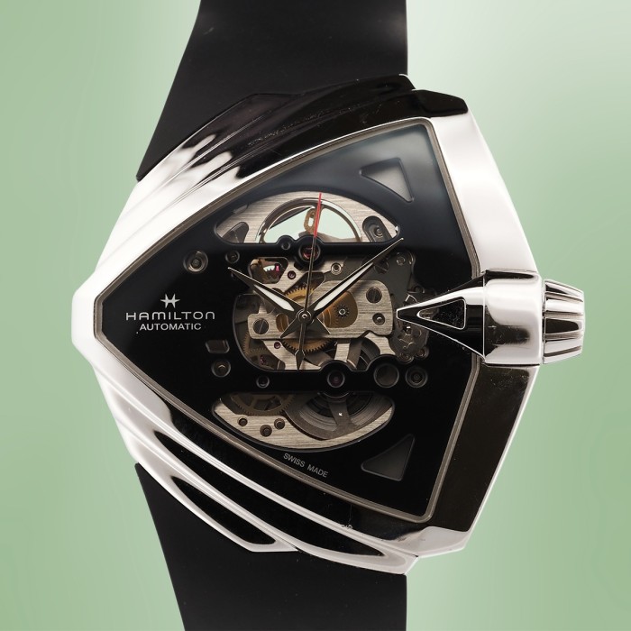 Hamilton - Shaped Ventura XXL Skeleton Automatic Circa 2021 Réf. H24625330