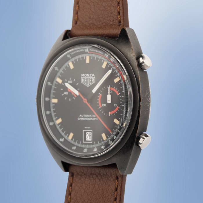 Heuer - Monza Automatic Chronograph Vintage Circa 1975 Réf. 150.501