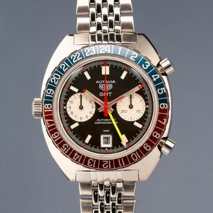 Heuer - Autavia GMT Réf. 1163 Mk1