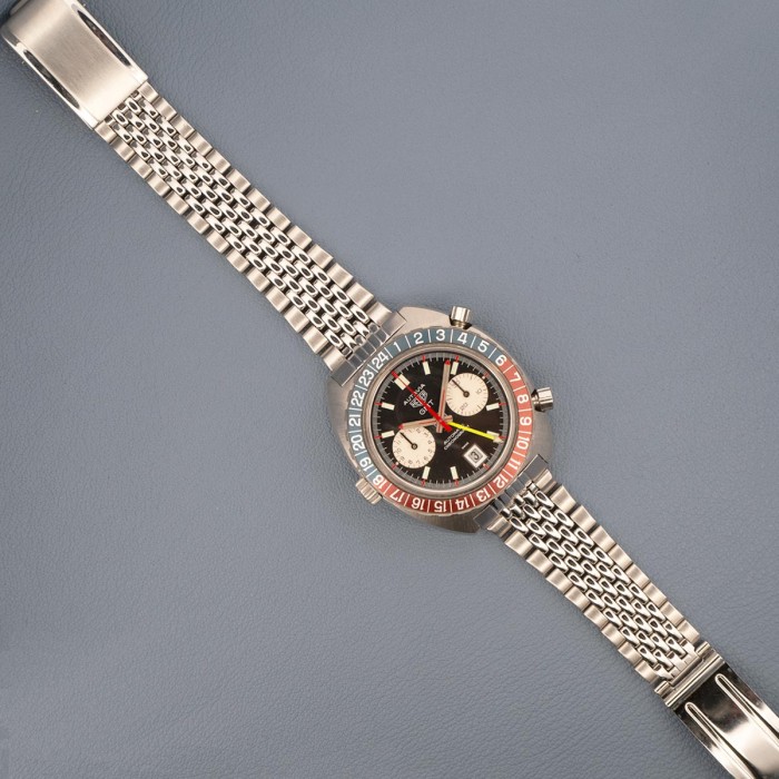Heuer - Autavia GMT Réf. 1163 Mk1