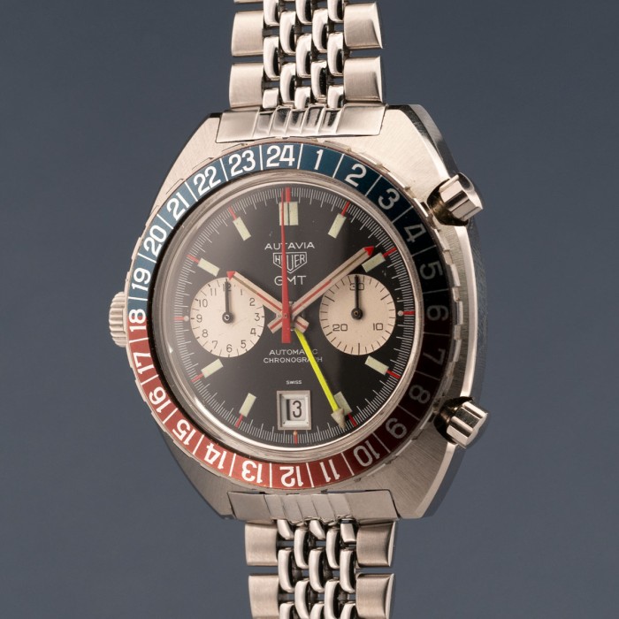 Heuer - Autavia GMT Réf. 1163 Mk1