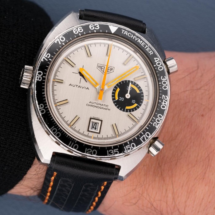 Heuer - Autavia "Orange Boy" Réf. 1563