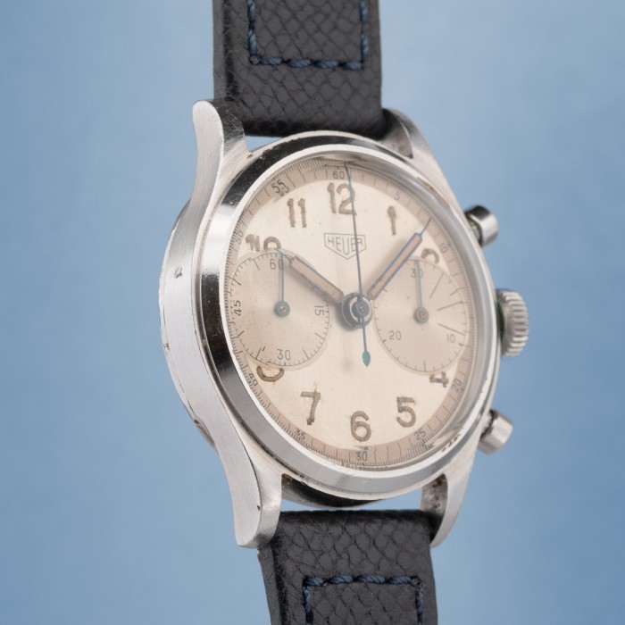 Heuer - Big Eyes Chronographe vintage réf. 5408
