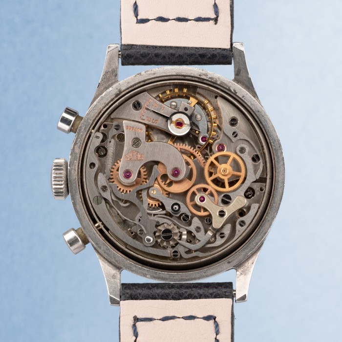 Heuer - Big Eyes Chronographe vintage réf. 5408