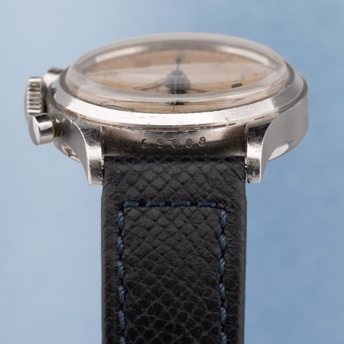 Heuer - Big Eyes Chronographe vintage réf. 5408