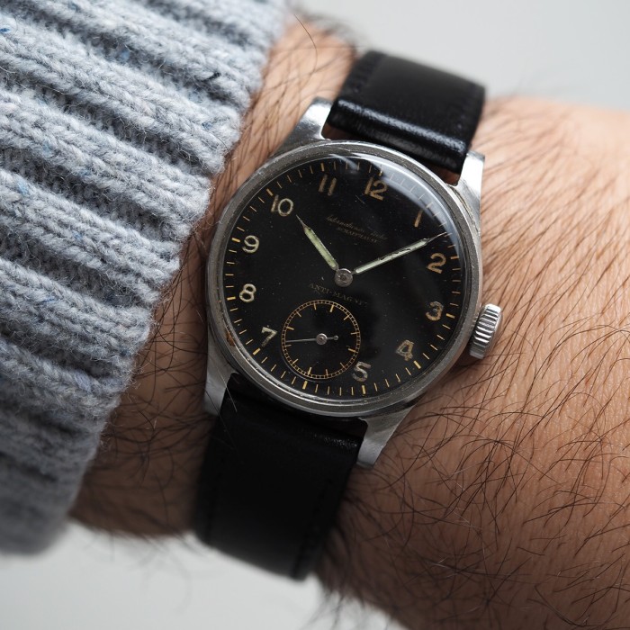 International Watch Co. - Calatrava Vintage Military Hermet Sport Anti-Magnet Cal. 83