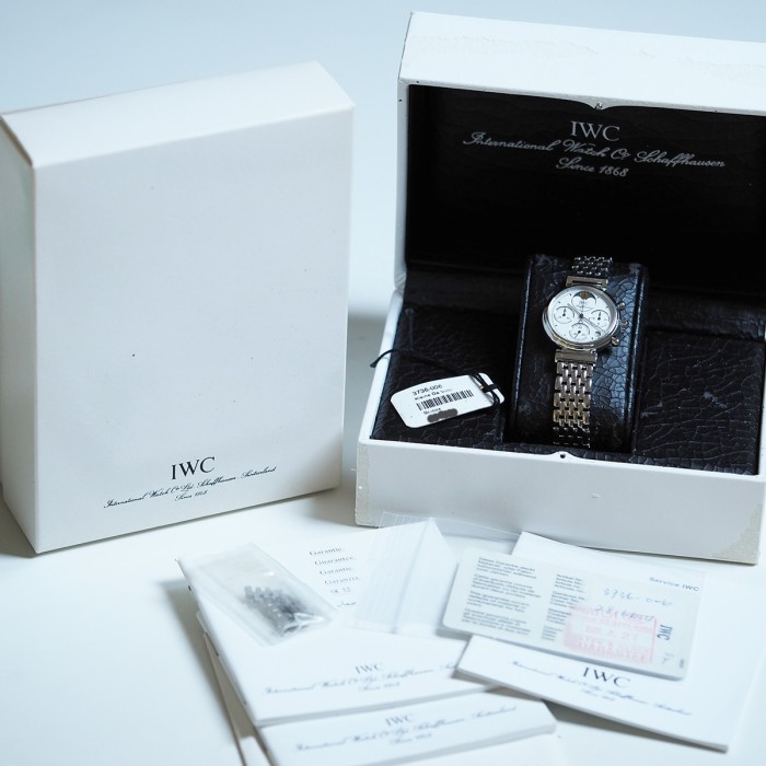 IWC - Da Vinci Moonphase 29mm Vintage Full Set Réf. 3736-006