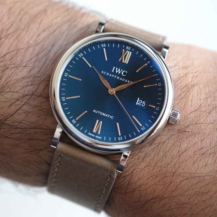 IWC - Portofino Automatic Blue Full Set Circa 2023 Réf. IW356523