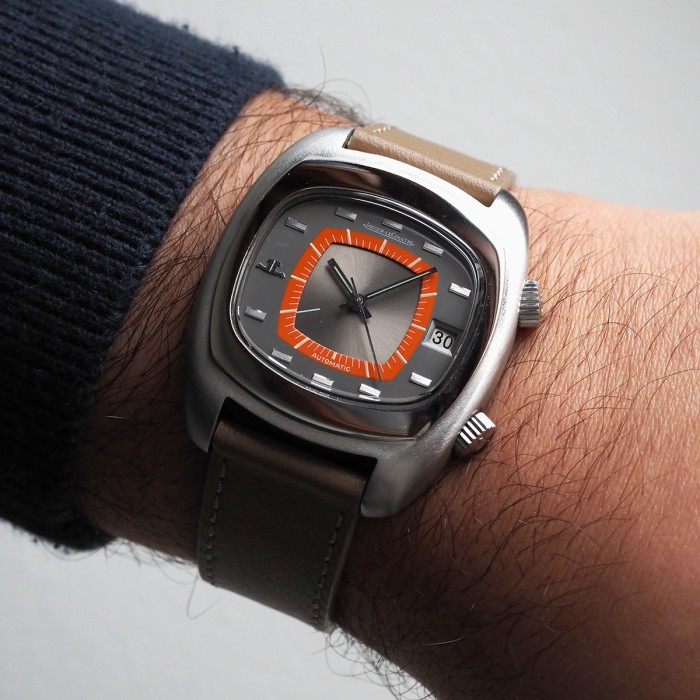 Jaeger-LeCoultre - Memovox Automatic "TV Screen" Circa 1970 Réf. E871