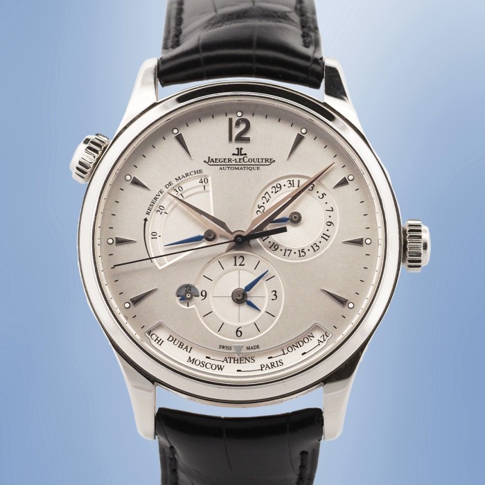 Jaeger-LeCoultre - Master Control 1000 Hours Geographic Full Set Circa 2017 Réf. 176.8.29.S 