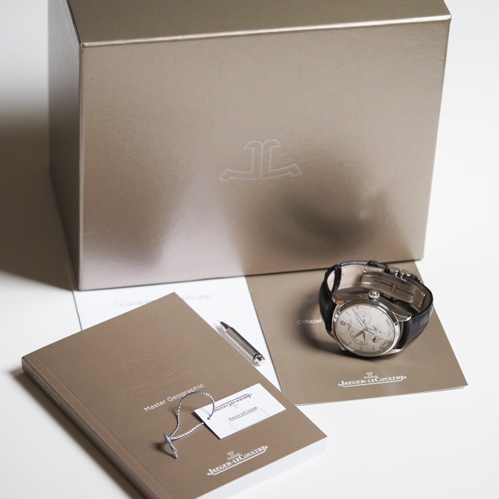 Jaeger-LeCoultre - Master Control 1000 Hours Geographic Full Set Circa 2017 Réf. 176.8.29.S 