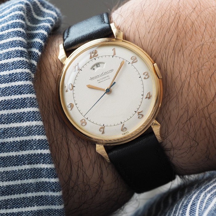 Jaeger-LeCoultre - Powermatic Indicateur de Réserve de Marche Or Jaune 18cts Circa 1950