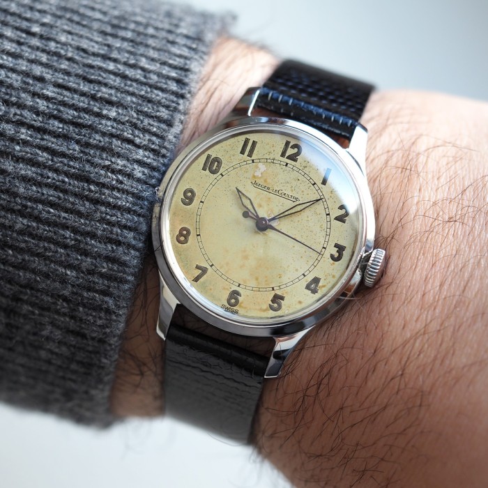 Jaeger-LeCoultre - WWII Era 1940 Military Style Officer Type Vintage Cal. P 478 Réf. E159