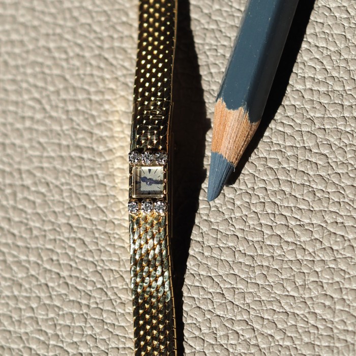Jaeger-LeCoultre - JLC Calibre 101 montre Joaillerie Or Jaune 18cts et diamants