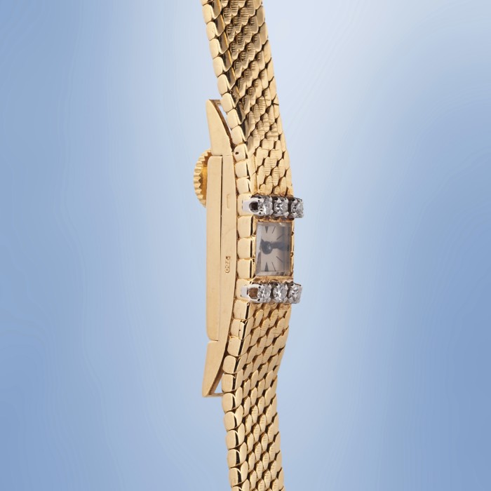 Jaeger-LeCoultre - JLC Calibre 101 montre Joaillerie Or Jaune 18cts et diamants