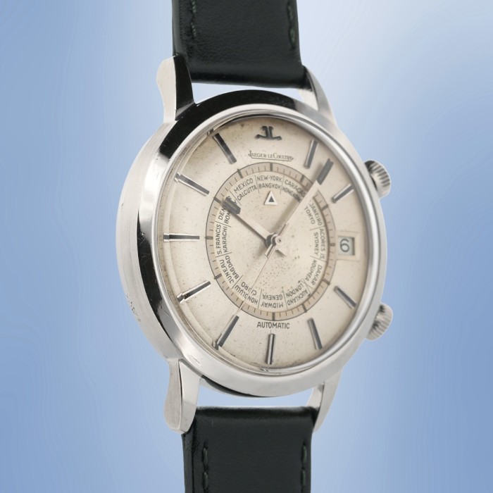 Jaeger-LeCoultre - Memovox WorldTime Alarm Vintage Circa 1960 Réf. E855
