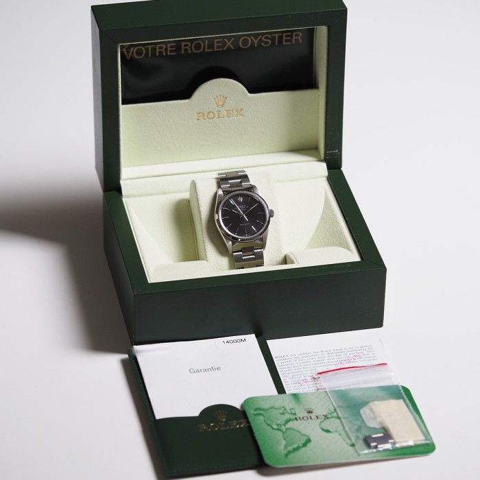 Rolex - Oyster Perpetual Air King Circa 2007 Full Set Réf. 14000M