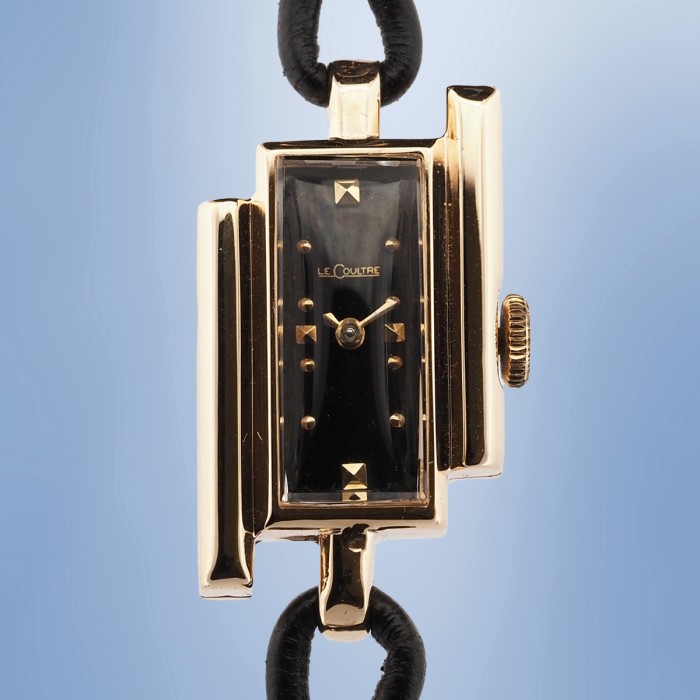 LeCoultre - Montre Bijou Vintage Mécanique Or Jaune 14cts Réf. 585