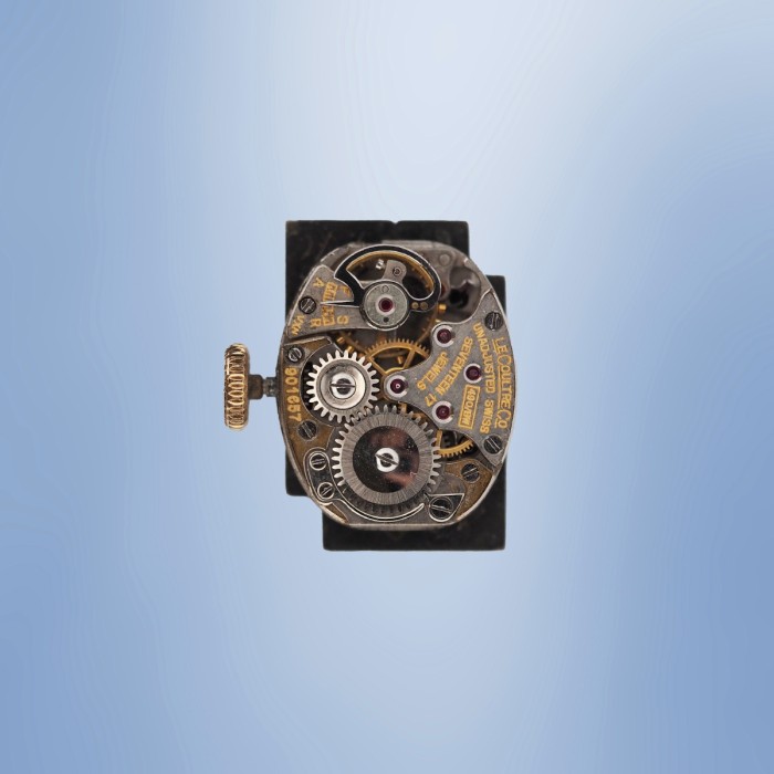 LeCoultre - Montre Bijou Vintage Mécanique Or Jaune 14cts Réf. 585