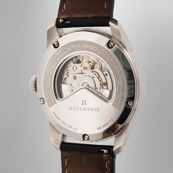 Le Réservoir - Supercharged Classic Jump Hour Automatic Rétrograde Full Set Circa 2023 Réf. RSV01.SC/130-12