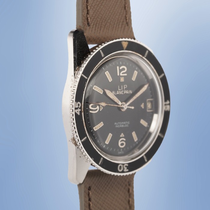 Blancpain LIP - Fifty Fathoms Automatic Incabloc Plongeuse Vintage Circa 1960