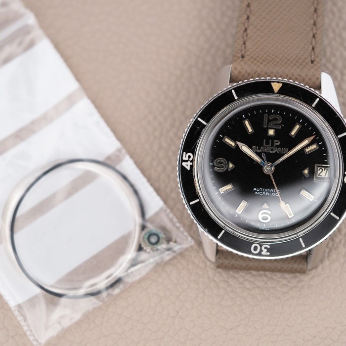 Blancpain LIP - Fifty Fathoms Automatic Incabloc Plongeuse Vintage Circa 1960
