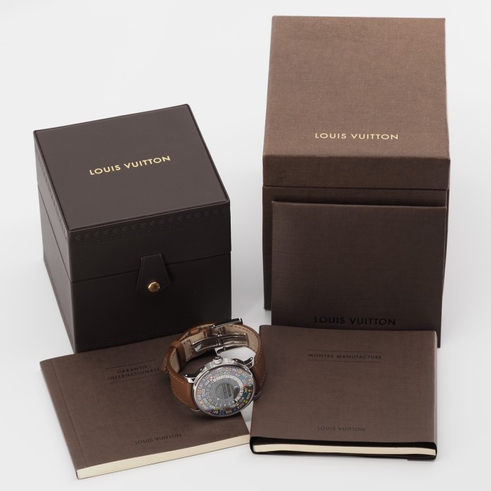 Louis Vuitton - Escale Time Zone Full Set Circa 2010 Réf. Q5D20