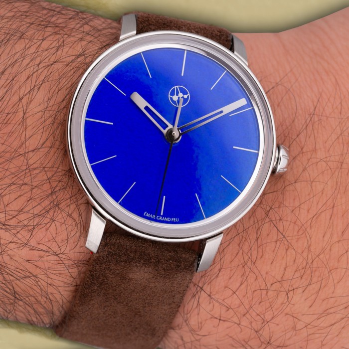 Lundis Bleus - 1120-EU « Bleu Roi » Email Grand Feu