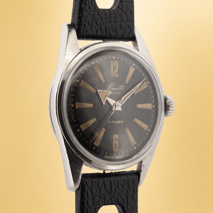 Musette - Resist Diver Vintage Radium Circa 1940 Réf. 234 A