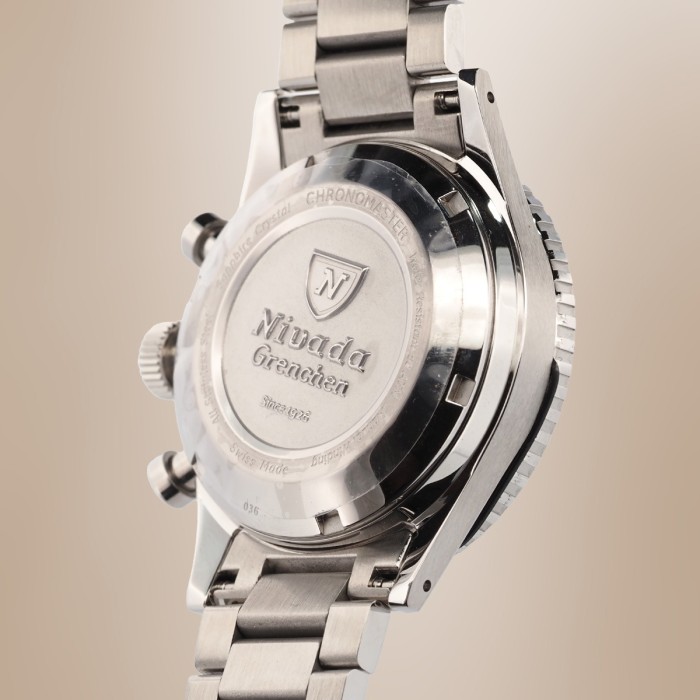 Nivada - Chronomaster Aviator Sea Diver Singer Paul Newman Lunette Interchangeable 38mm Full Set 2024